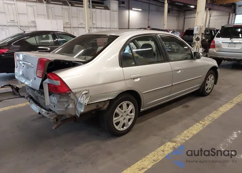 2003 Honda Civic Ex из США, поврежденный, VIN JHMES26733S000226